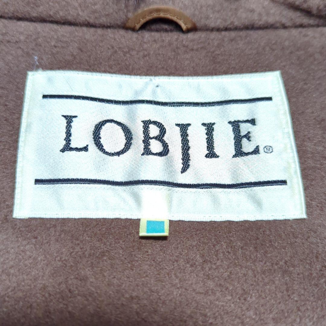 LOBJIE フォックス　ファー　カシミヤ50%　ウール　ロング　コート