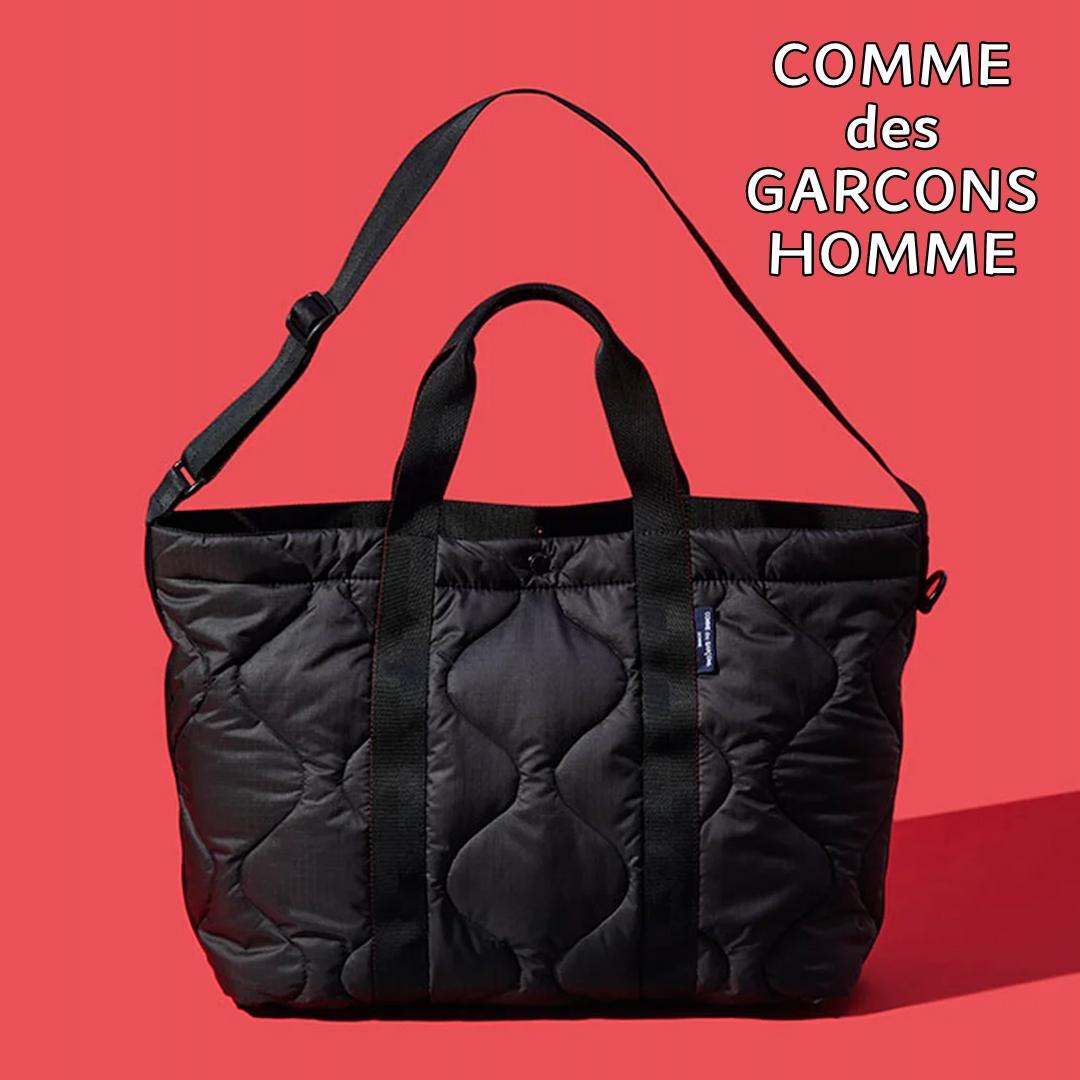 極美品 コムデギャルソンオム ★ 2way トートバッグ 23AW ブラック