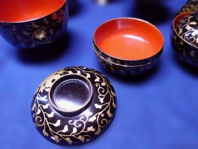 雛祭り用木製食器セット