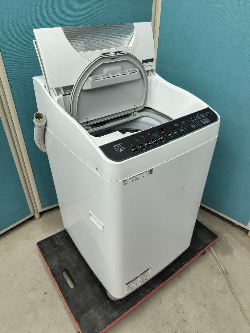 20年製　シャープ 洗濯乾燥機 5.5kg/3.5kg ES-TX5DJ-W