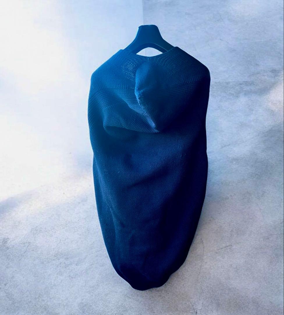 COMME des GARÇONS フード付きベスト ブラック M