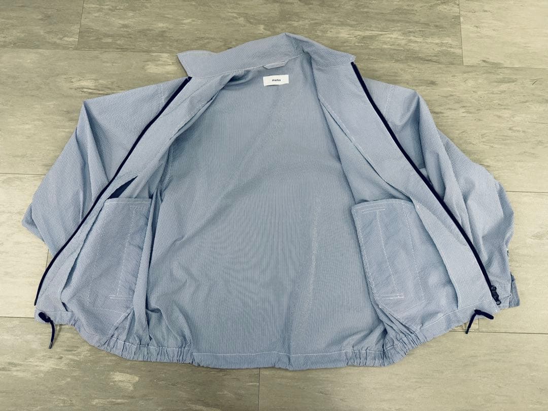 marka SPORTS JACKET シアサッカー ドリズラー ジャケット