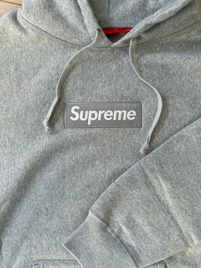 Supreme ボックスロゴ　パーカー　Lサイズ