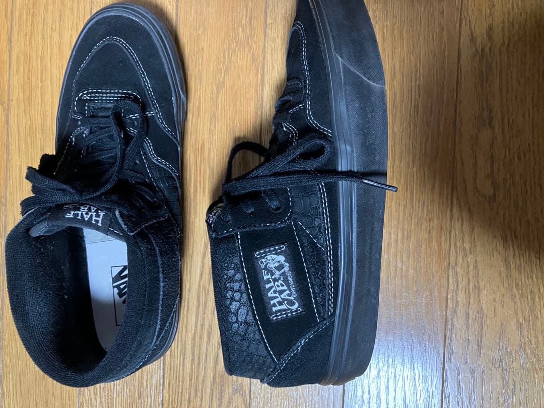 【廃盤】 VANS 33 DXブラック ハーフキャブ アナハイム　27cm