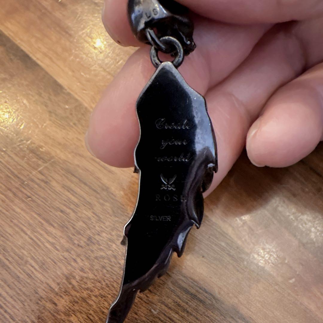 【ROSH】Crow Wing PendantクロウウィングペンダントGINZO