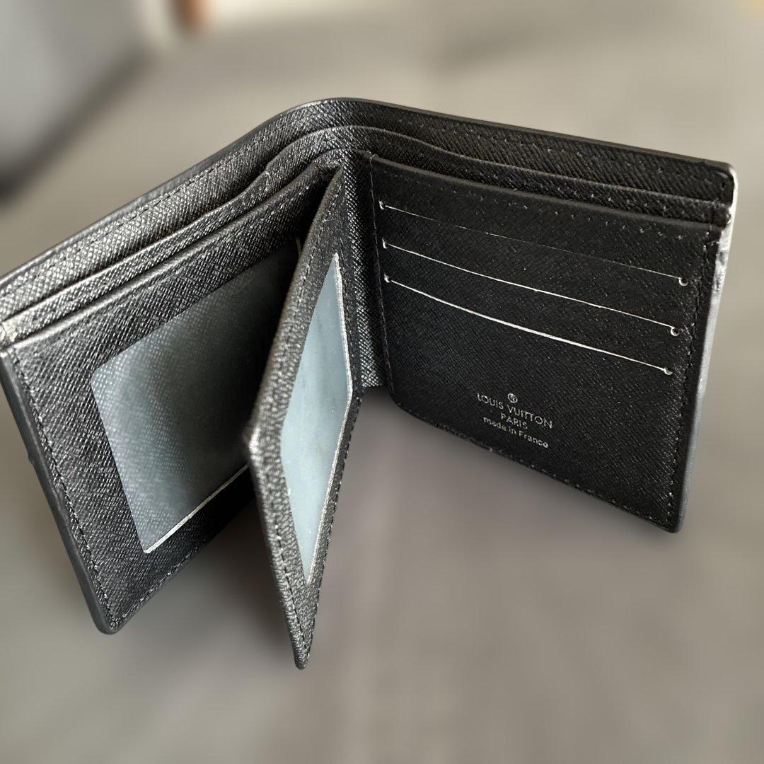 Louis Vuitton 二つ折り財布 グレー モノグラム