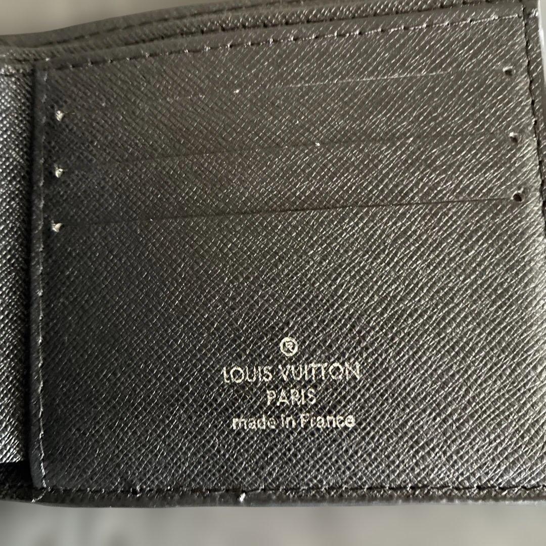 Louis Vuitton 二つ折り財布 グレー モノグラム