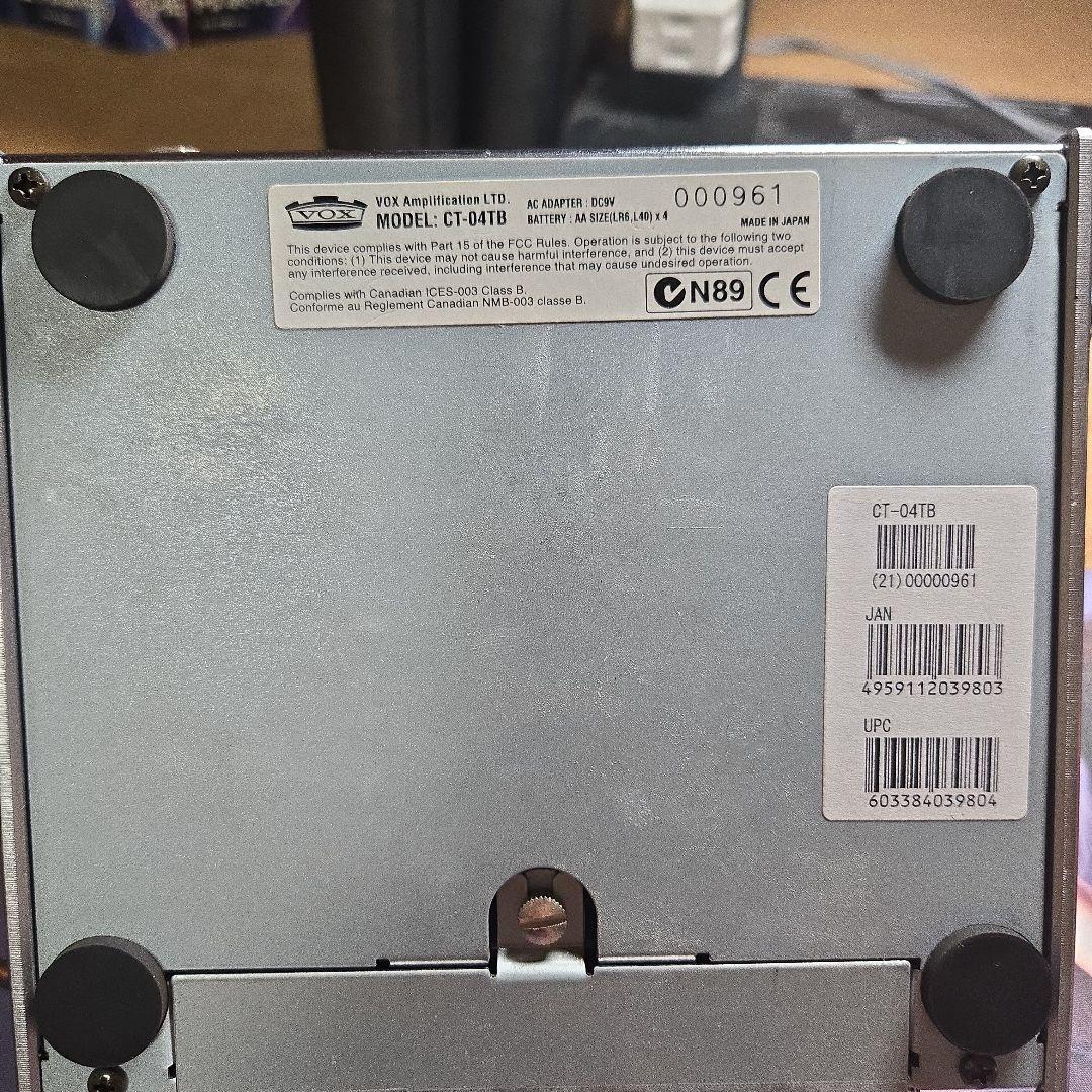 VOX Over The Top Boost CT-04TB ギターエフェクター