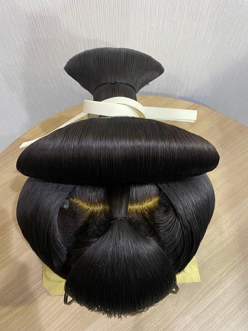 【美品】京かつら　日本舞踊　ケース入り