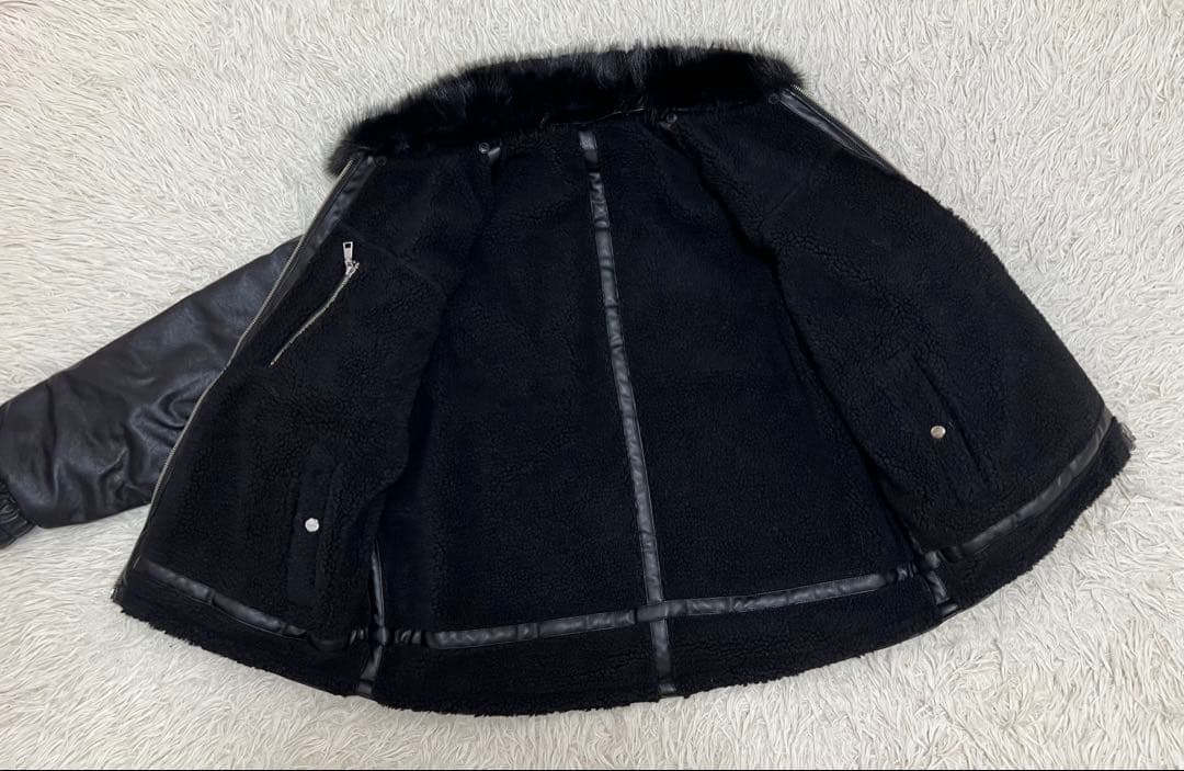 完売品　ADRER The B-3 Reversible Fur Blouson