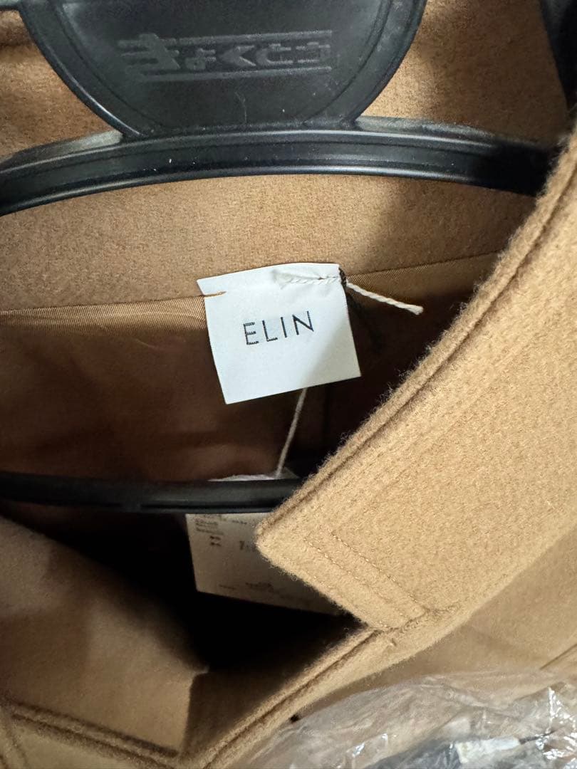 タグ付き新品未使用品 ELIN Melton single 1B coat
