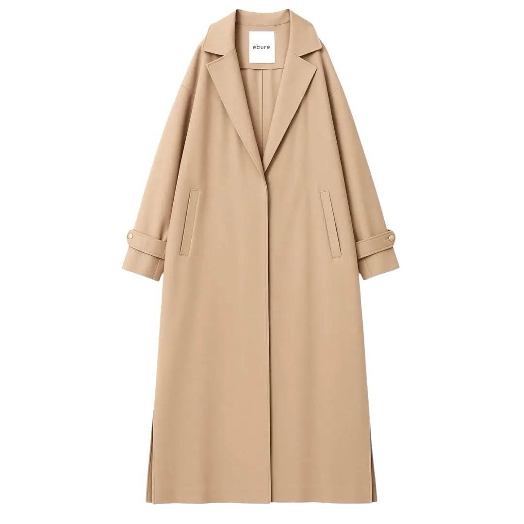 【本日限定❣️完売モデル】ebure コットンオーバーサイズトレンチコート36