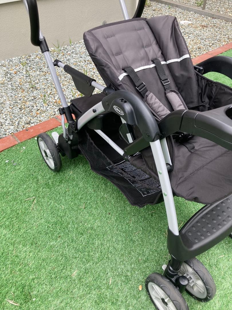GRACO ROOMFOR2 ブラック ベビーカー