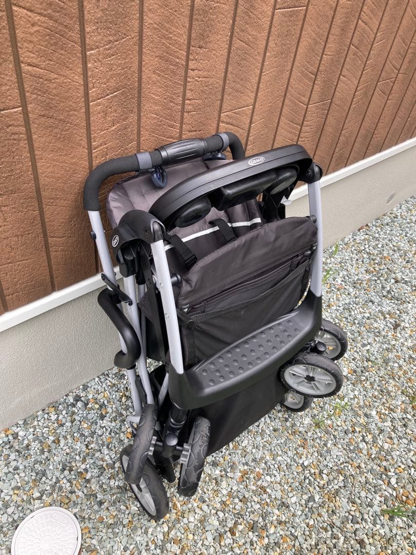 GRACO ROOMFOR2 ブラック ベビーカー