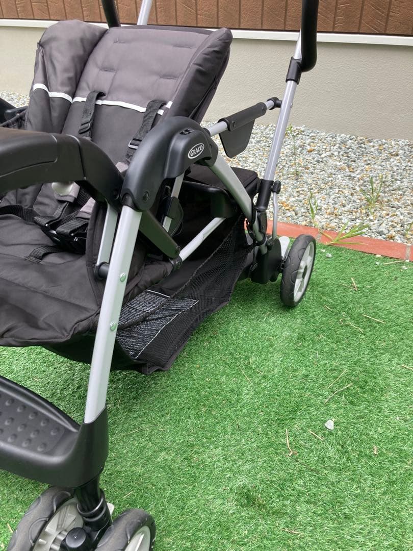 GRACO ROOMFOR2 ブラック ベビーカー