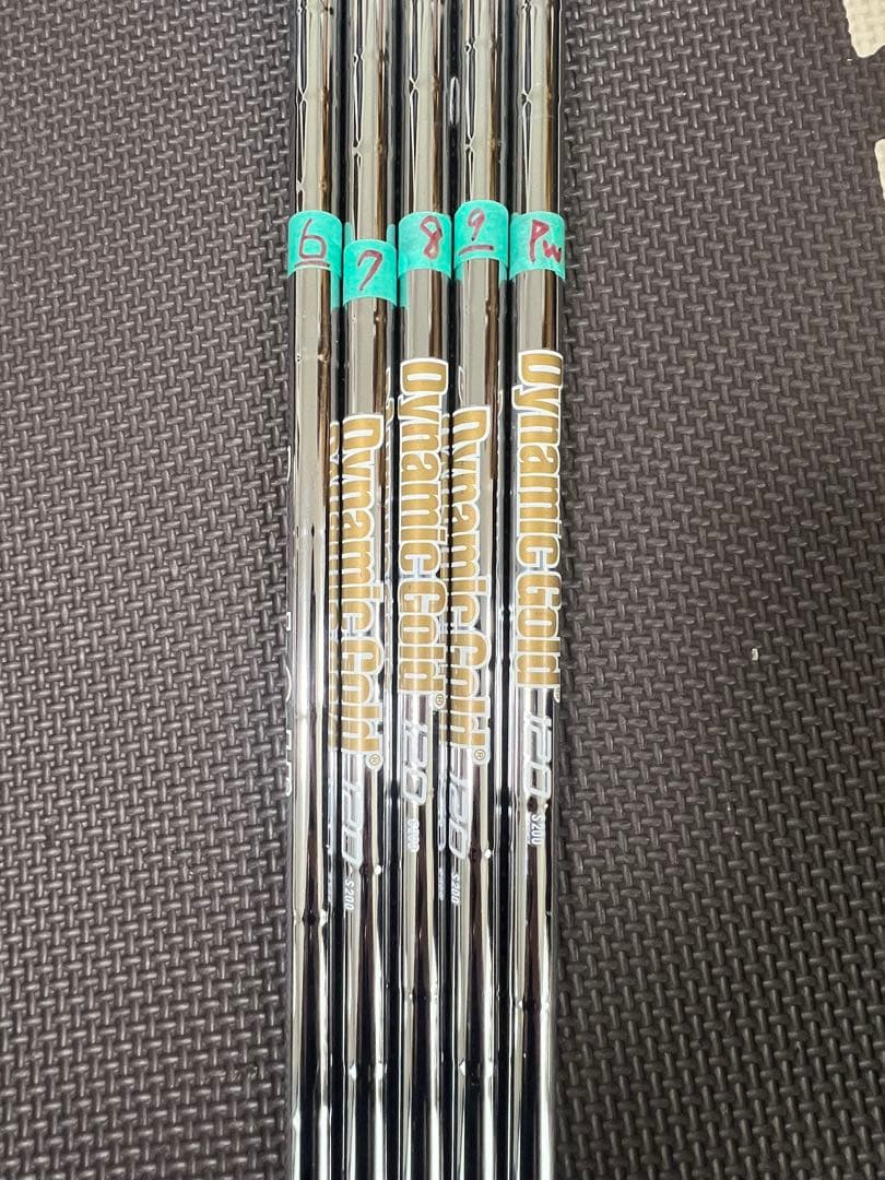 Dynamic Gold120 S200 スチールシャフト 6-9 PW