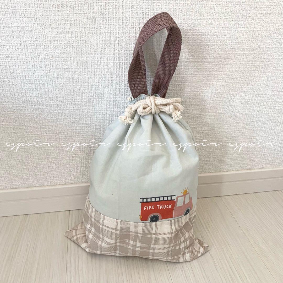 【送料無料】入園入学3点セット/はたらくくるまプリント