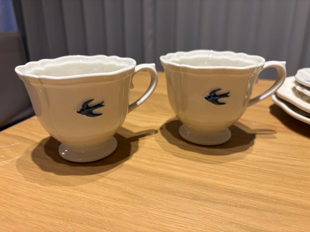 Studio m' EARLY BIRD お皿4枚＋マグ2脚