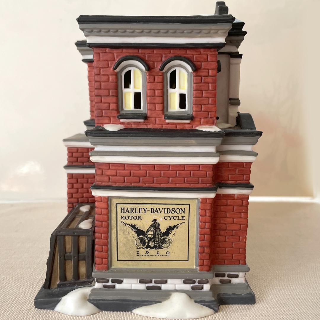 DEPARTMENT56　ハーレーダビッドソンショップ　クリスマスライト