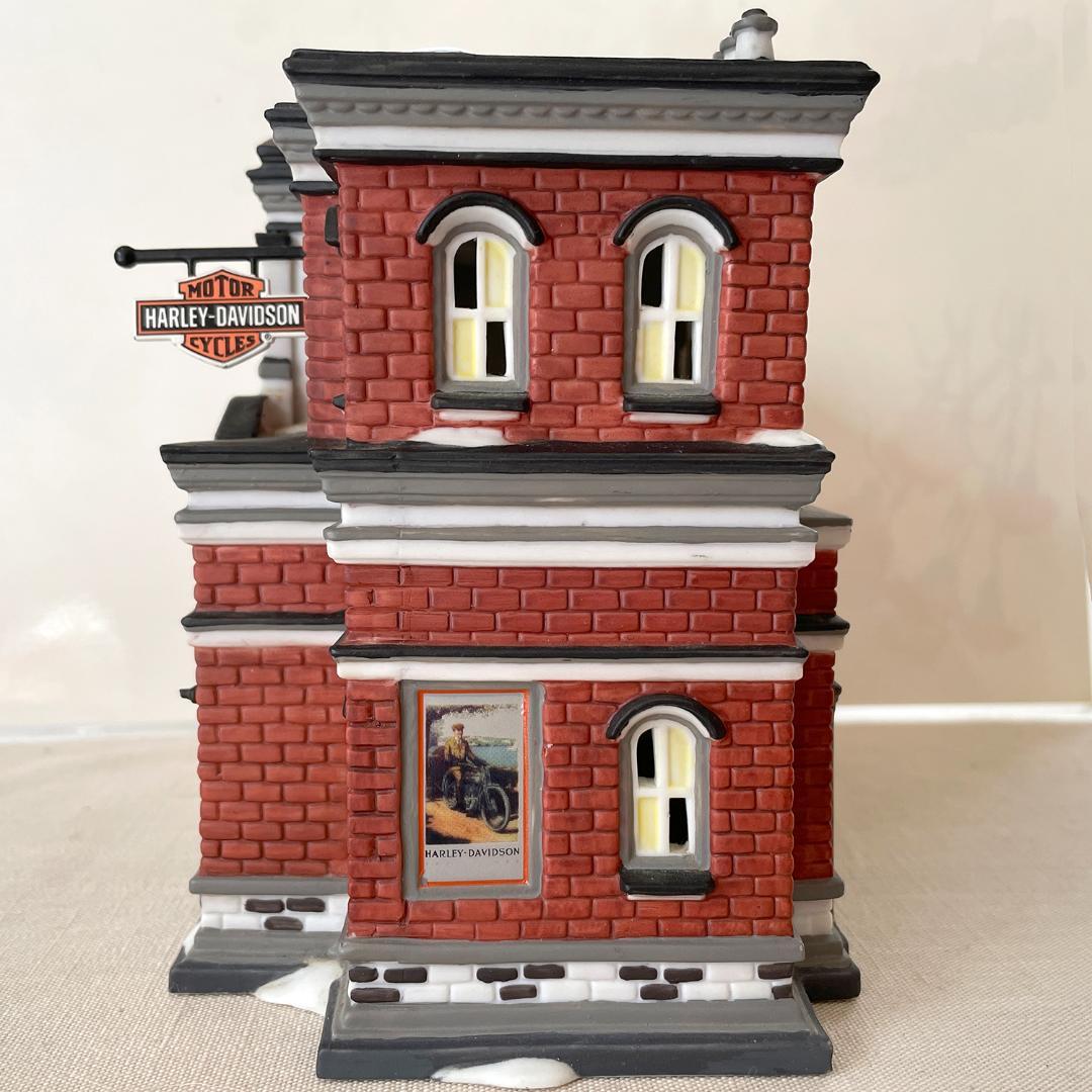 DEPARTMENT56　ハーレーダビッドソンショップ　クリスマスライト