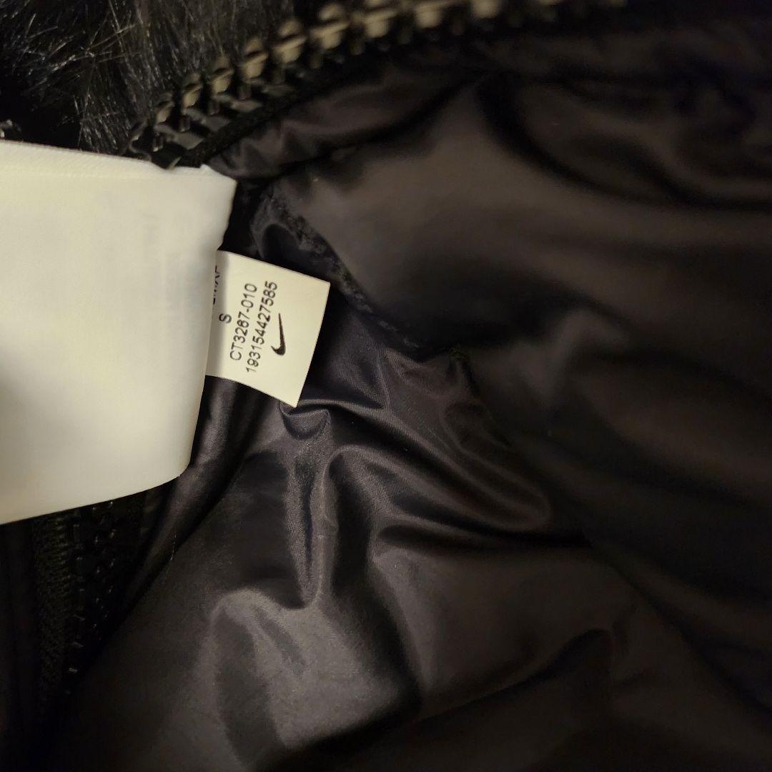 【完売商品⭐︎希少ブラックS】sacai × NIKE ダウンジャケット