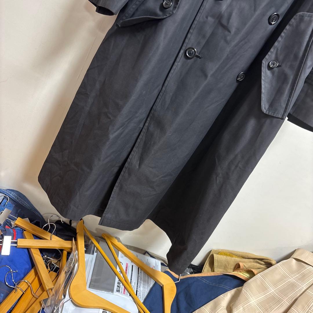 希少　Polo Ralph Lauren ブラック トレンチコート　ツーウェイ