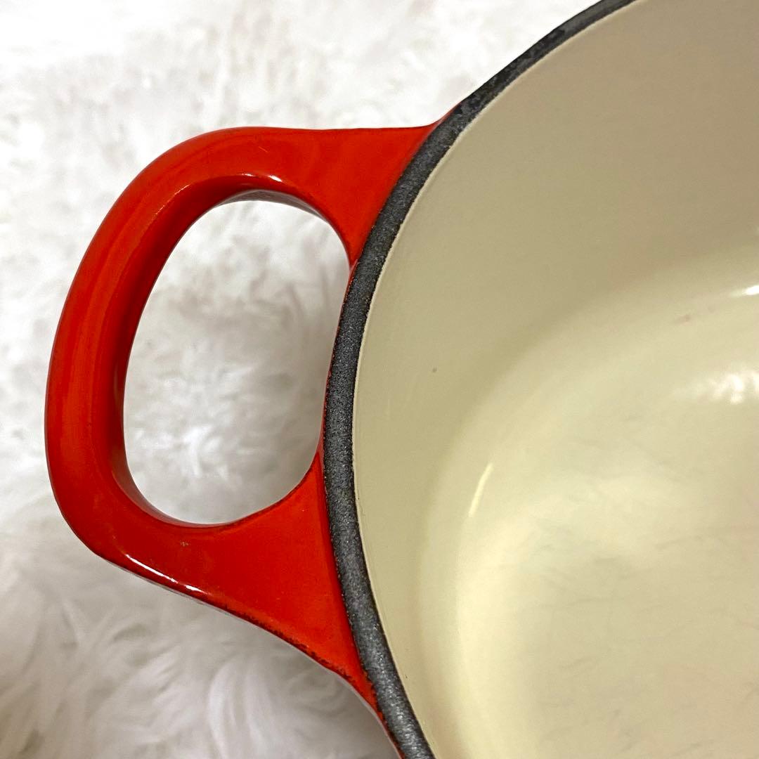 LE CREUSET ルクルーゼ　ココットオーバル　25cm レッド