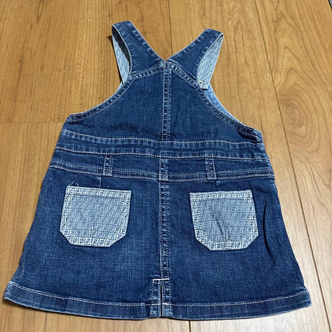 FENDI デニムジャンバースカート 18M