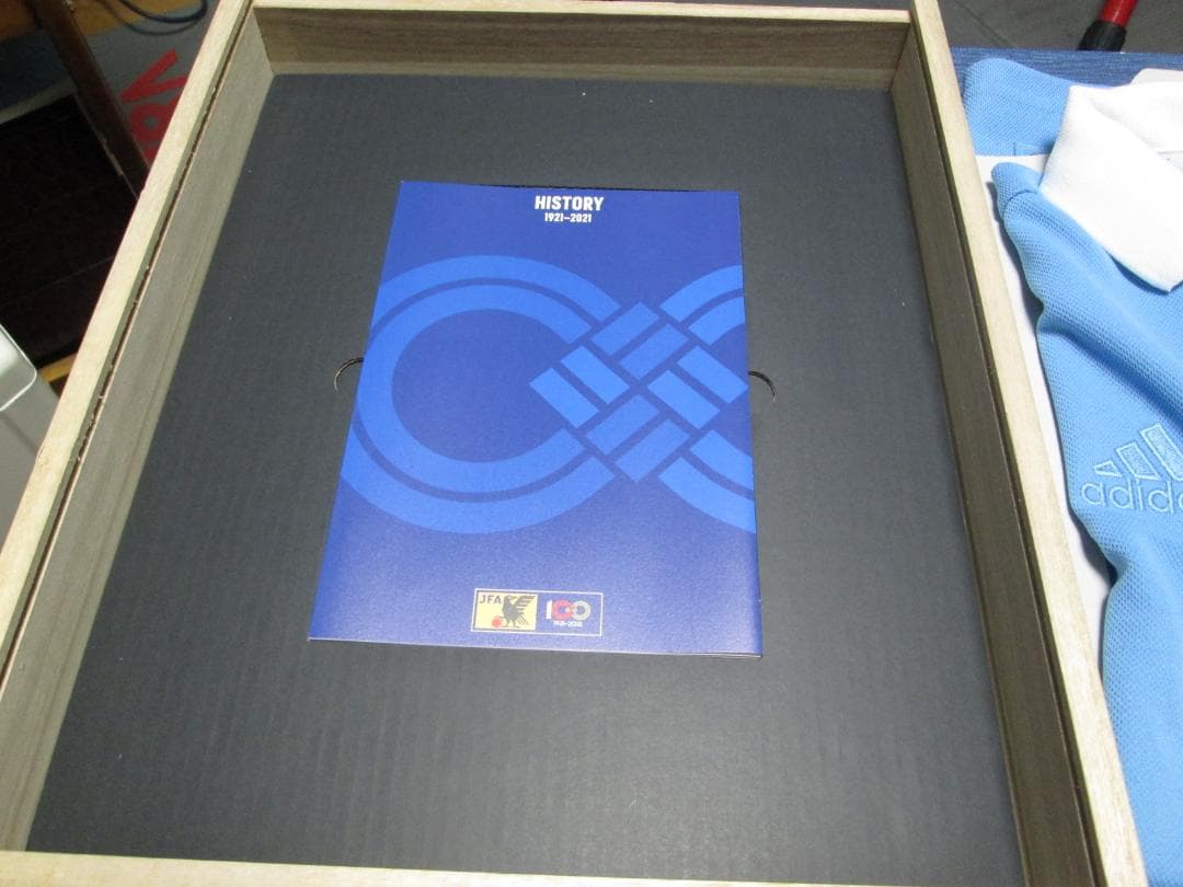 【新品】日本代表　100周年アニバーサリーユニフォームMサイズ(パッケージ付き)