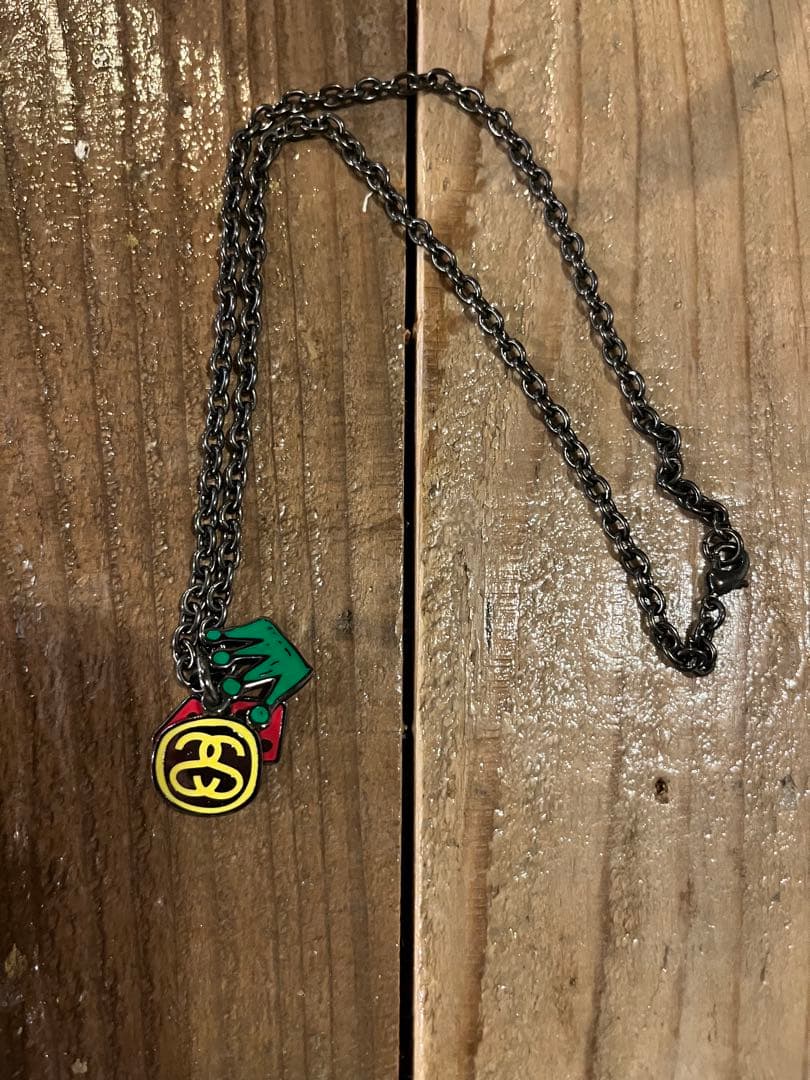 old stussy ステューシー 3連 ネックレス アクセサリー ショーン