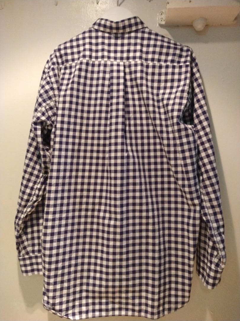 COMME des GARÇONS SHIRT ワイド　ギンガムチェックシャツ