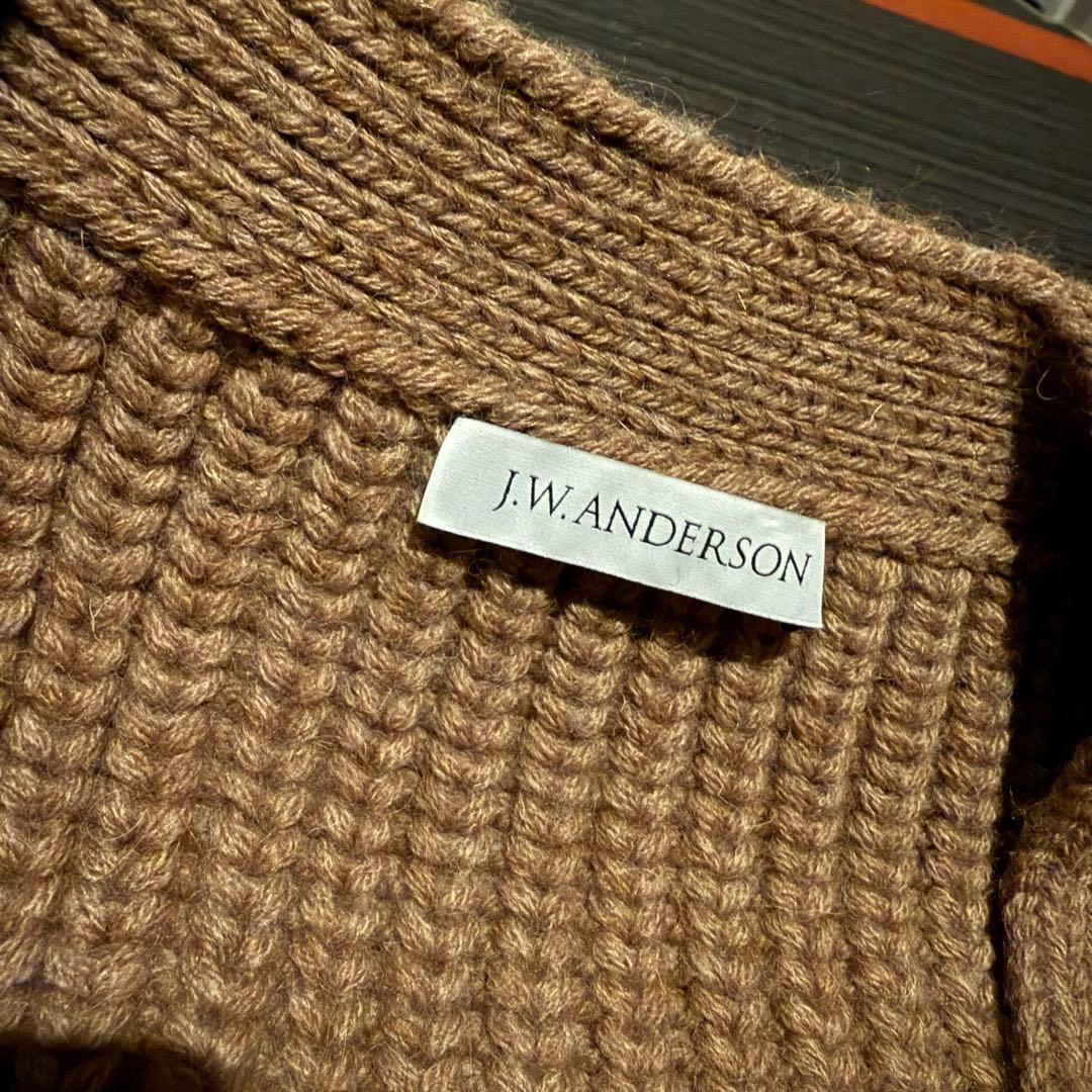JW ANDERSON 16aw ss カーディガン loewe ダメージ加工