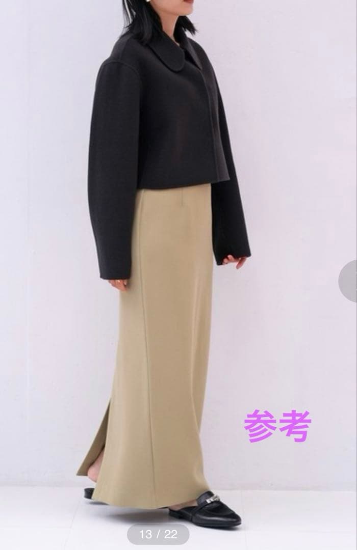 ✨新品タグ付✨AKTE ショートリバージャケット　クロップドジャケット