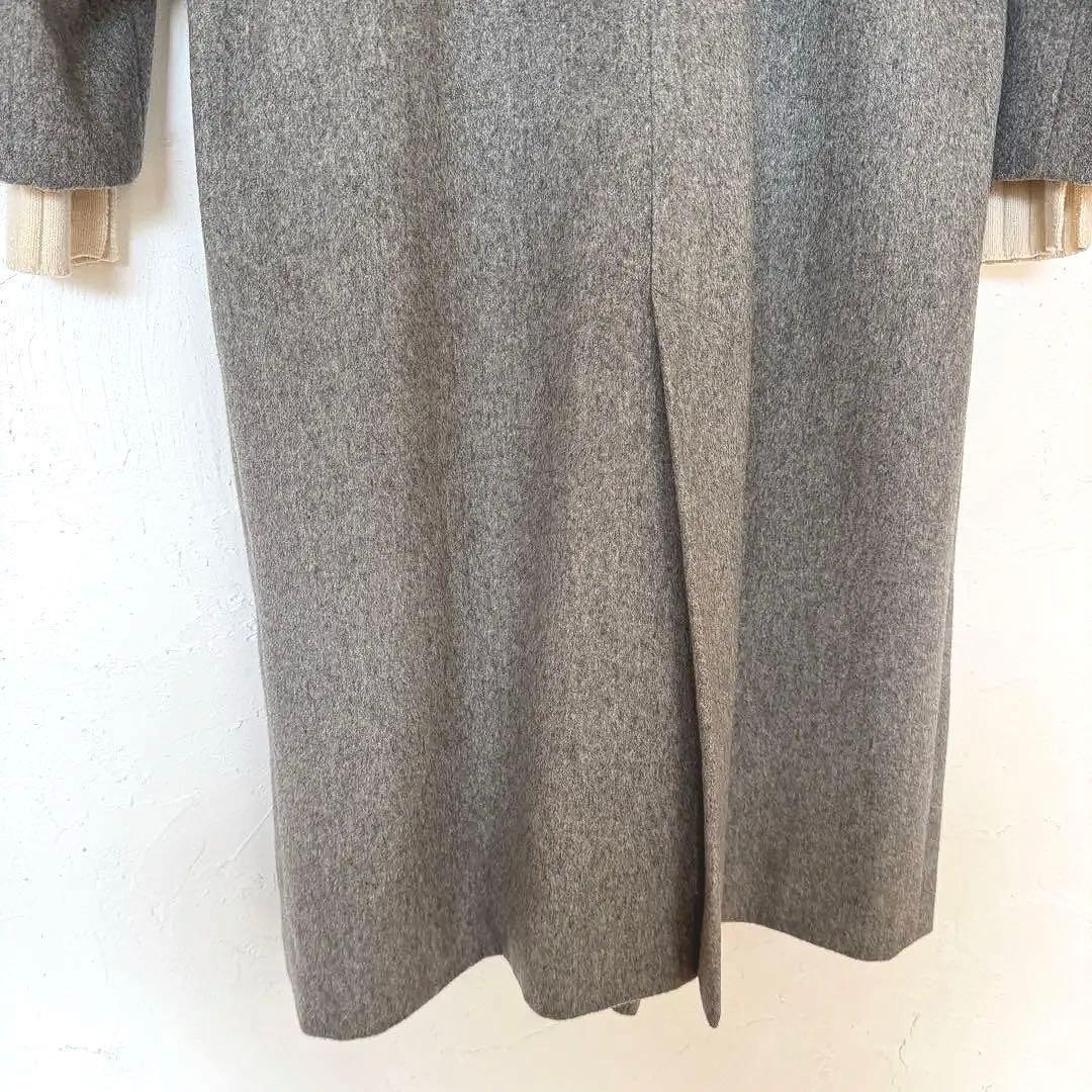 美品❗️イタリア製ピュアカシミヤ　ロングコート