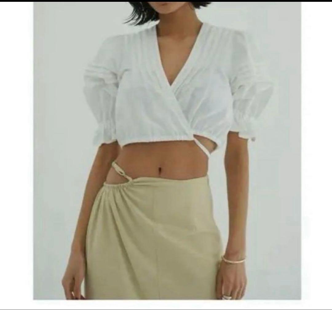クラネ　PINTUCK CROPPED BLOUSE サイズ2