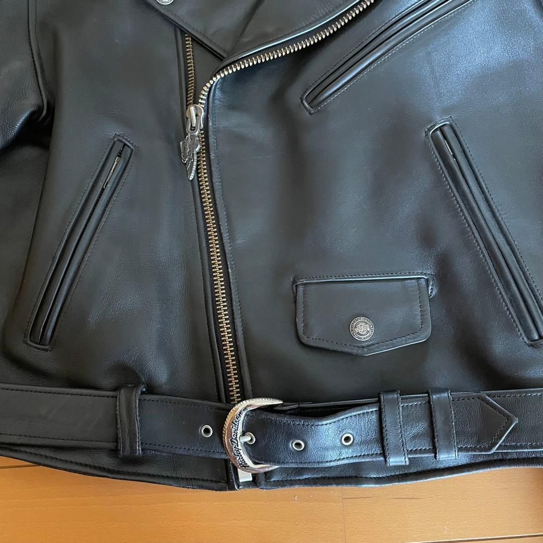 ハーレーダビッドソン レザーライダースジャケット