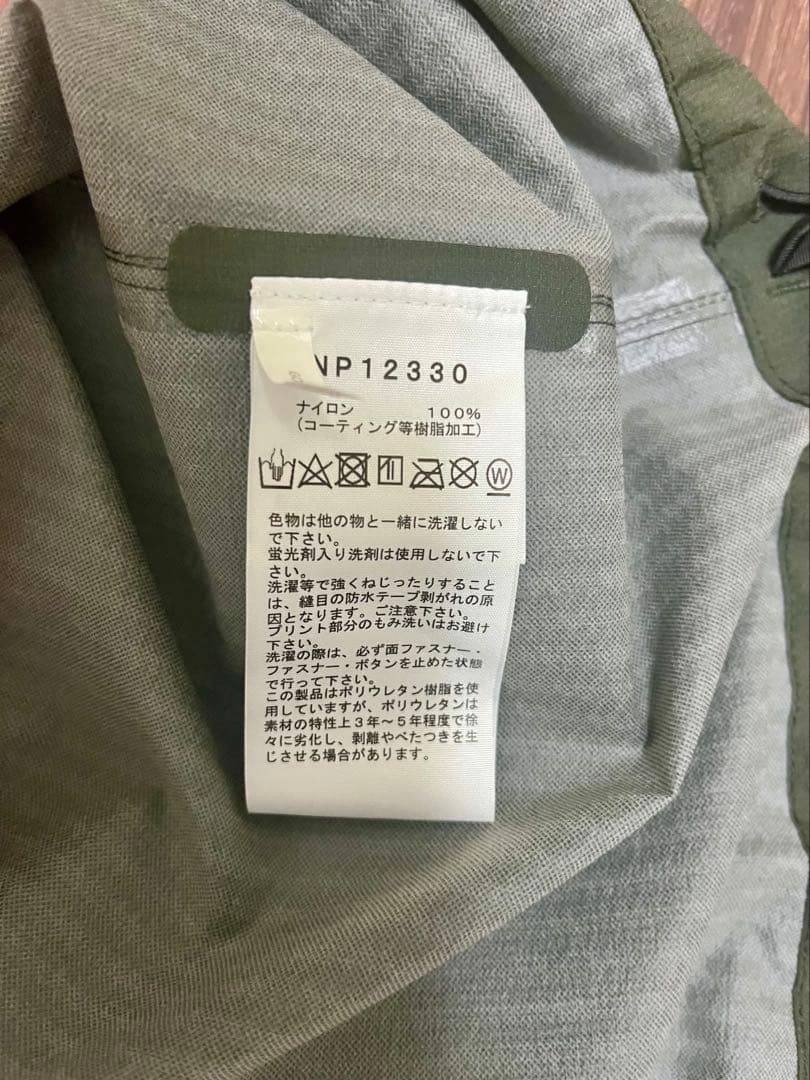 ノースフェイス　タグアポンチョ　M