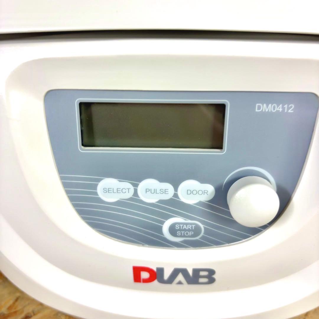 実験室の相棒✩ DLAB 遠心分離機 DM0412 説明書付 実験 検査