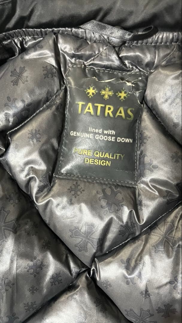 TATRAS ダウンジャケット ブラック L
