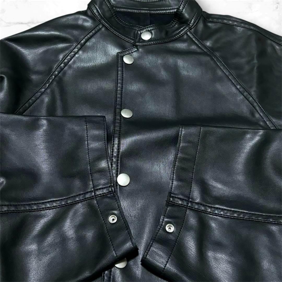 【新品未使用！】定価２万2千円Ameri SHORT FAKE LEATHER