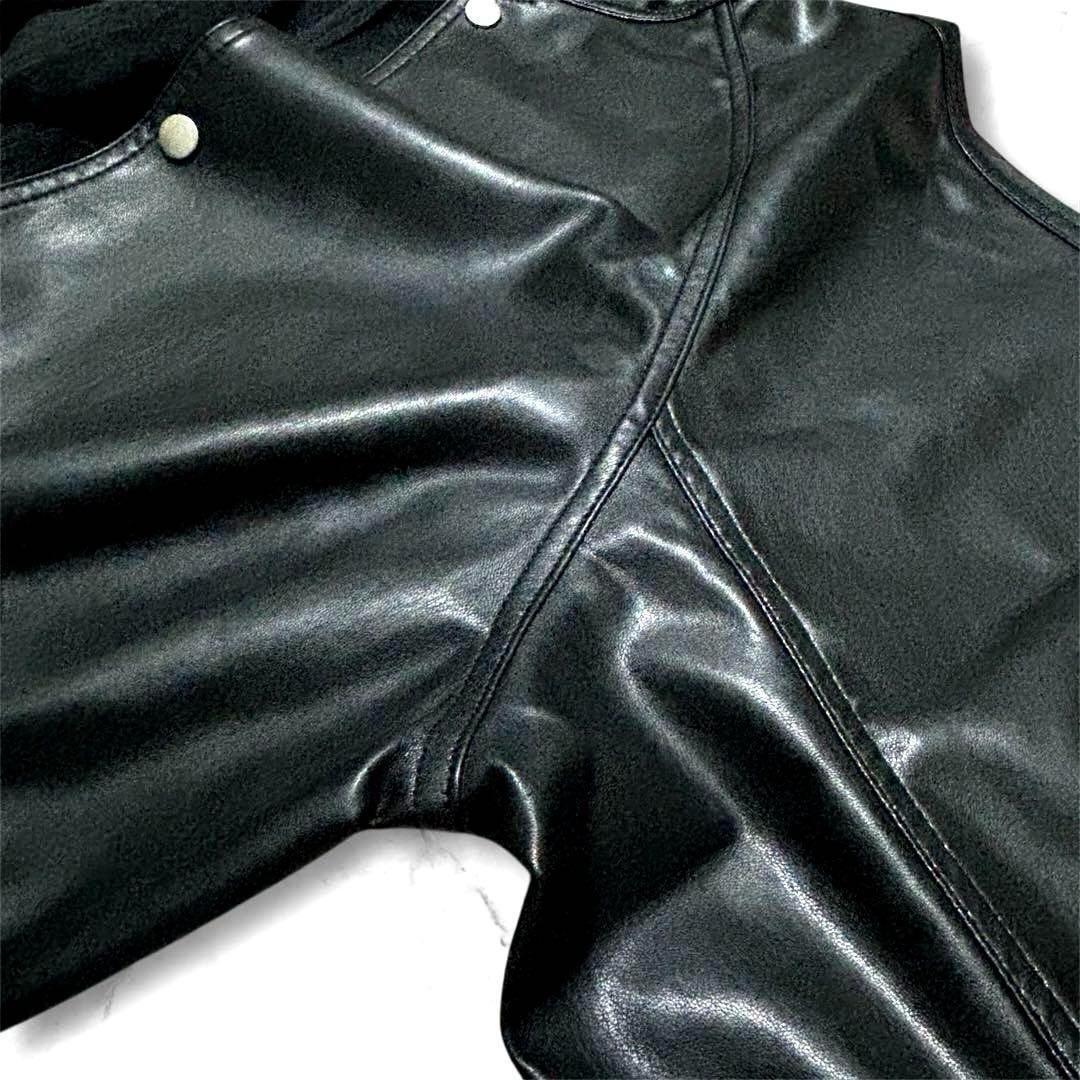 【新品未使用！】定価２万2千円Ameri SHORT FAKE LEATHER