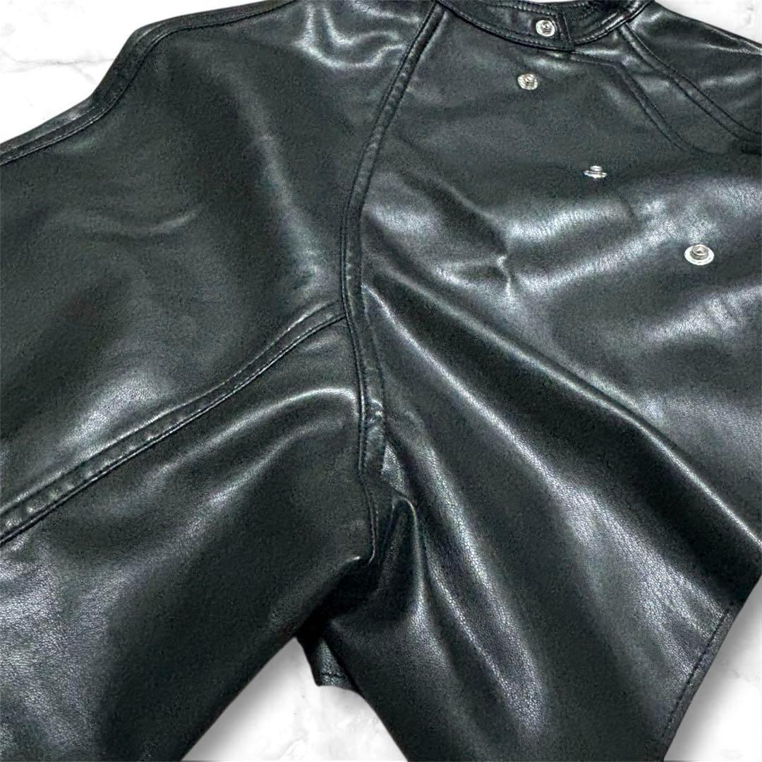 【新品未使用！】定価２万2千円Ameri SHORT FAKE LEATHER
