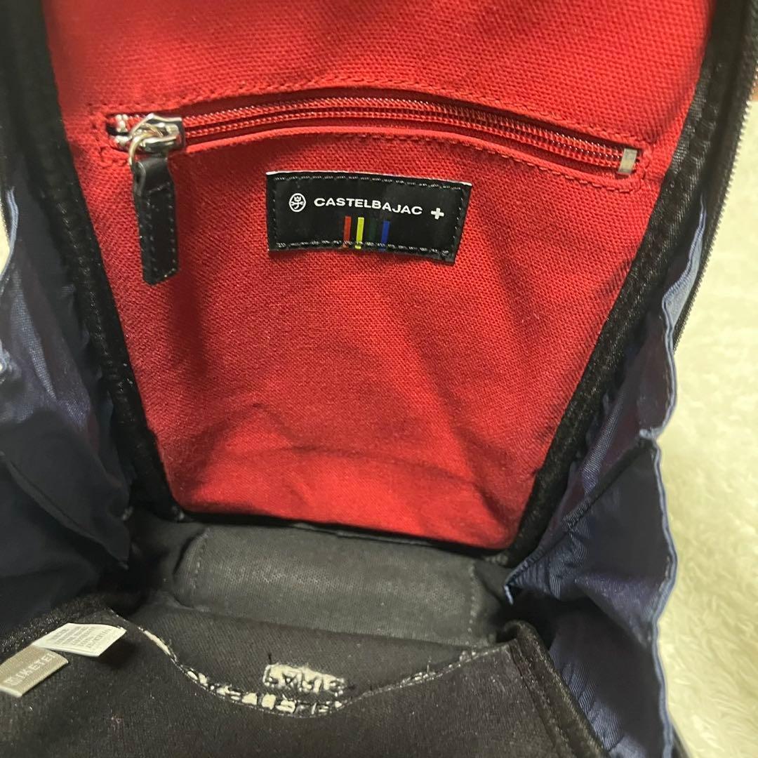 【新品】カステルバジャック ボディ ショルダーバッグ インサイト ブラック