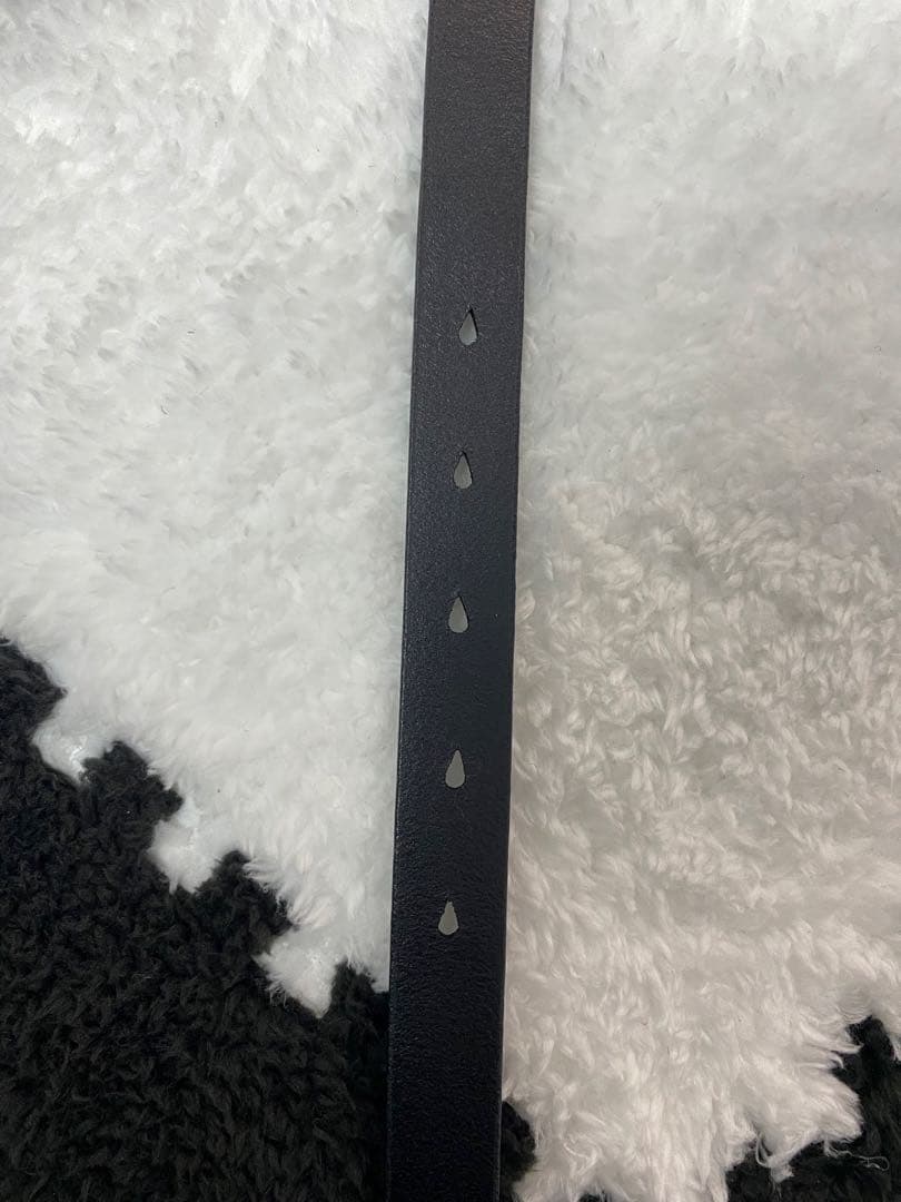 Our Legacy Belt Black Leather ベルト レザー 90