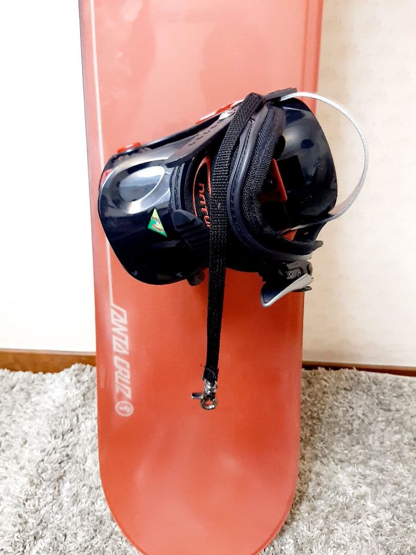 スノーボードセット　サンタクルーズ　リーシュコード付き！！！