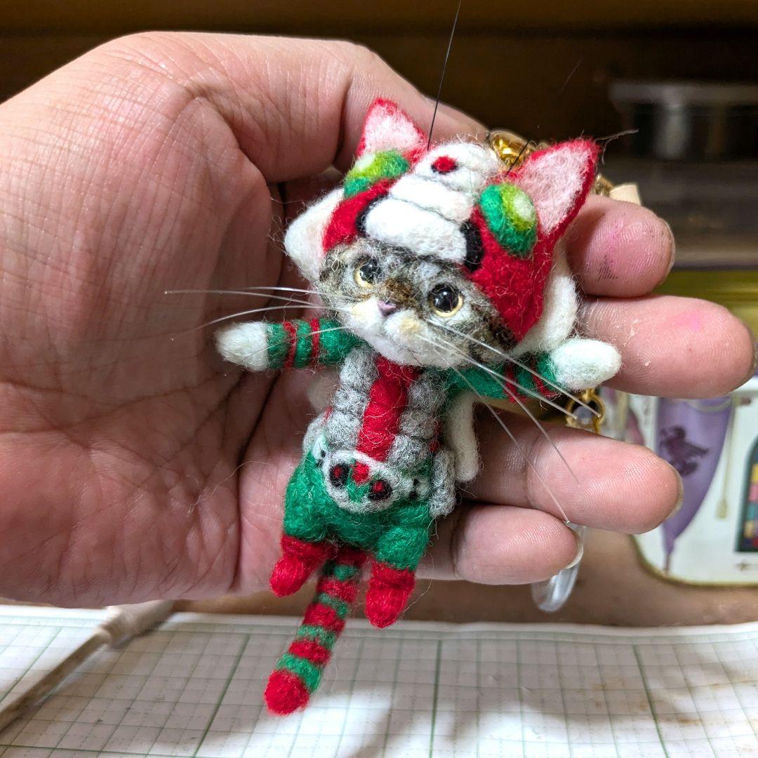 むーぽんぽん出品 豆猫PECO-LIN