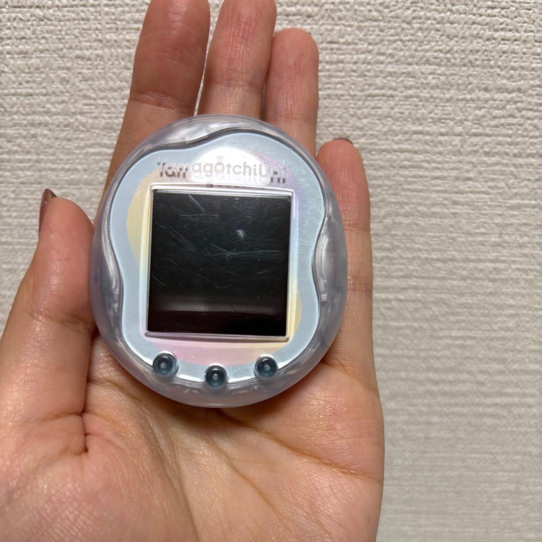 Tamagotchi Uni Prism White たまごっちユニ