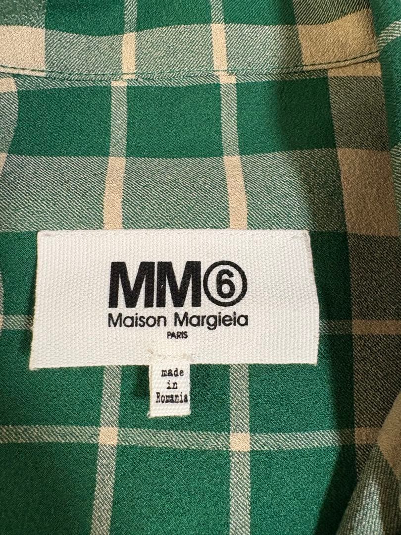 【三連休SALE 本日最終】MM6 オープンカラーシャツ！今だけ16,500円！