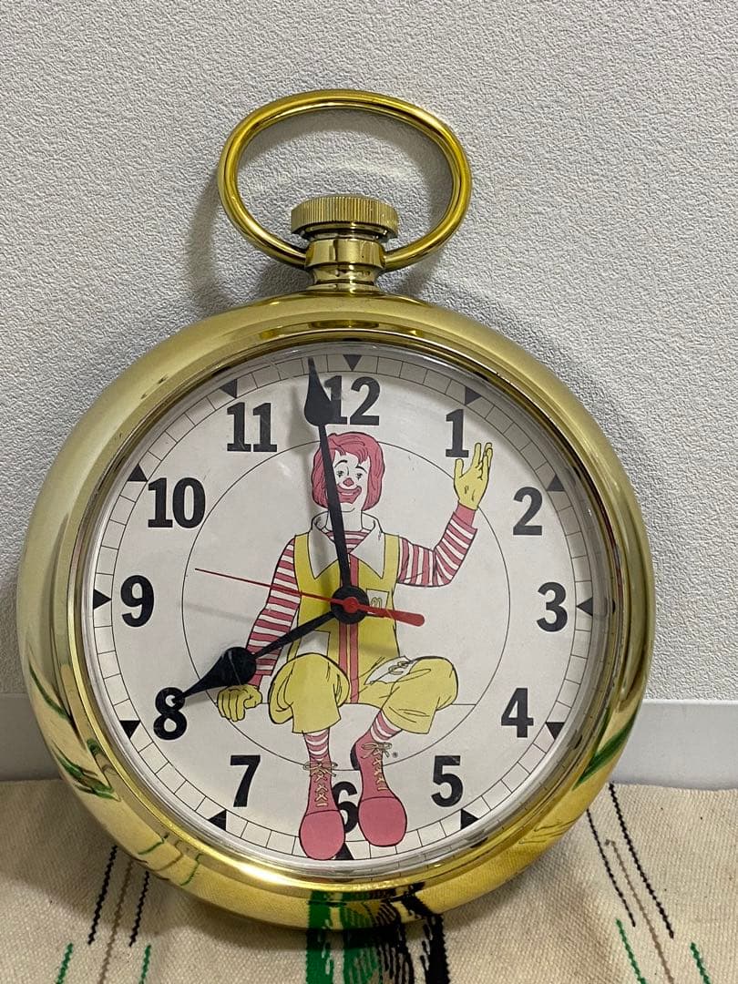 マクドナルド　時計　ドナルド　70's ビンテージ　アンティーク