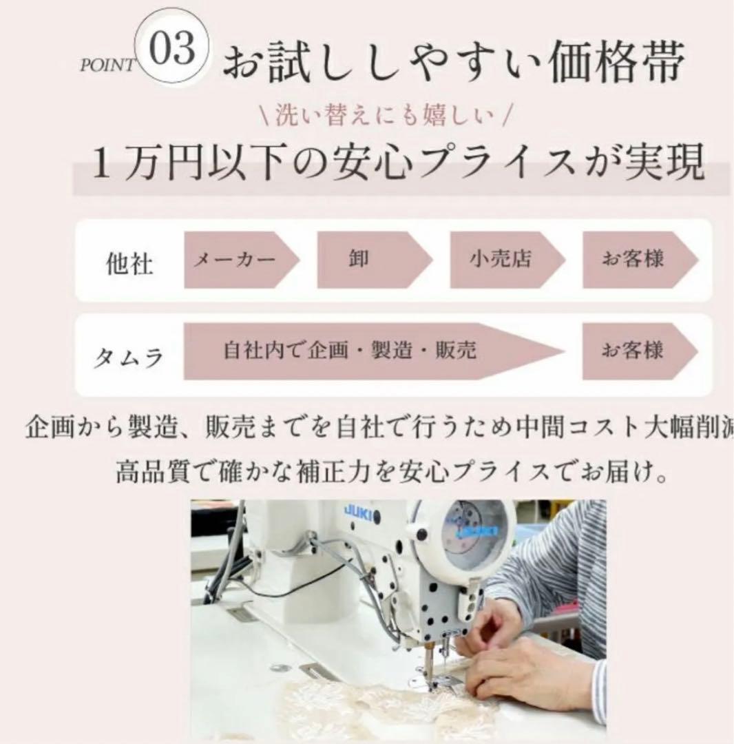 レディメイキング多機能補正ボディスーツ Mサイズ ブラウン タムラ